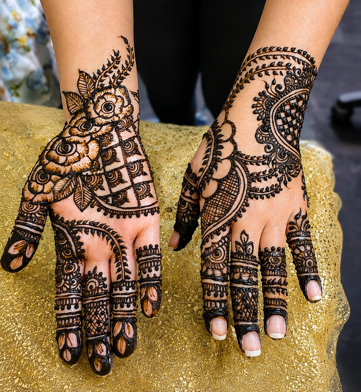 Bridal Forearm Mandalas